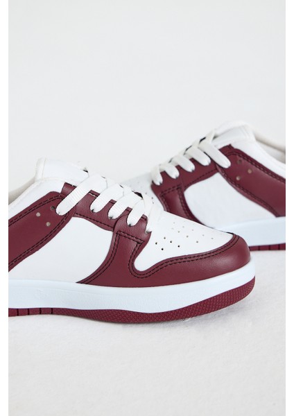 Bordo Spor Ayakkabı 8585 fırsatları