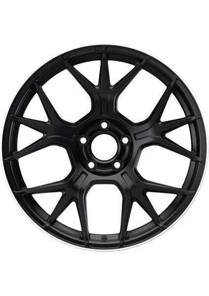 -S1047-13 9.5x19" -5x112 ET48 66.6 Matt Black Lip Diamond Jant (4 Adet) fiyatları