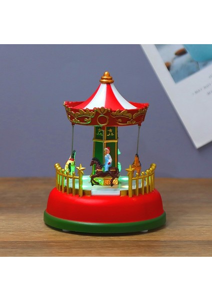 Noel Parlayan Müzik Atlıkarınca Dönme Dolap Yılbaşı Hediyeleri Noel Arifesi Hediyeleri Noel Süsleri Ev Dekorasyon Hediyeler A (Yurt Dışından) fiyatları