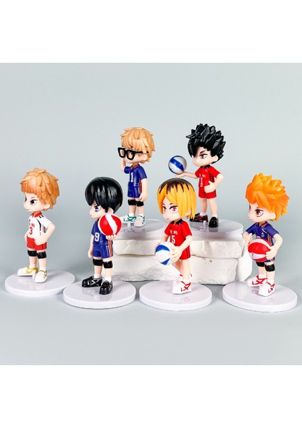 Voleybolcu Çocuk El Parçasının Q Versiyonu Anime Bebek Modeli Süsler Şasi Dekorasyonu (Yurt Dışından) fiyatları