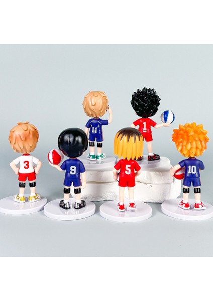 Voleybolcu Çocuk El Parçasının Q Versiyonu Anime Bebek Modeli Süsler Şasi Dekorasyonu (Yurt Dışından) modelleri