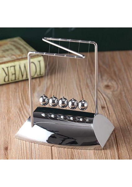 Newton Topları 5 Top Getiriyor, Z Şekli Newton Beşiği, Tabanlı Elektroliz Kaplama Metal Malzeme Sarkaç Topları, Fizik Gadget'ı (Yurt Dışından) modelleri