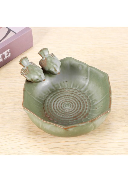 Seramik Doğum Banyoları Bahçe Dekor Doğum Besleyici Seramik Akvaryum Retro Kaplama Kuş Besleyici (Yurt Dışından) modelleri