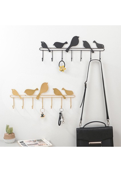 Iskandinav Dekorasyon Kuş Kanca Anahtarlık Duvar Rafı Anahtar Tutucu Raflar Yatak Odası Için Askı Mutfak Depolama Rafı Askı-A (Yurt Dışından) modelleri