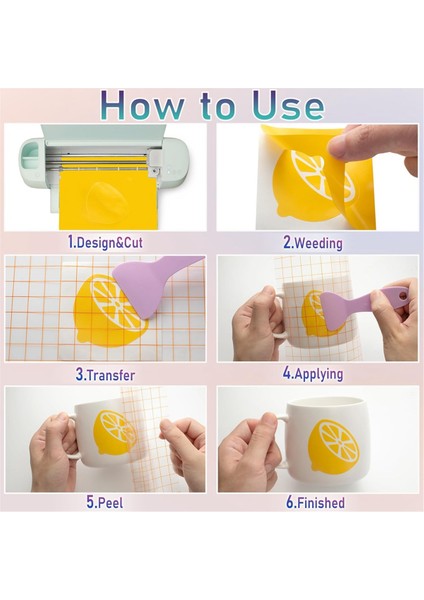 Kalıcı Vinil Levhalar, 20 Paket 12X10IN Kalıcı Vinil Kendinden Yapışkanlı Kalıcı Vinil Etiket Parti Dekorasyonu, Araba Çıkartması (Yurt Dışından) fiyatları