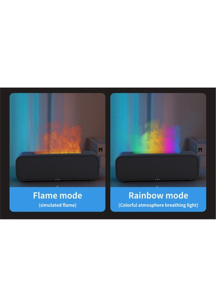 Simüle Alev Aromaterapi Makinesi Uzaktan Kumanda 7 Renkli Aydınlatma Zamanlama Sessiz Nemlendirme Parfüm Dilatör Beyaz (Yurt Dışından) fırsatları