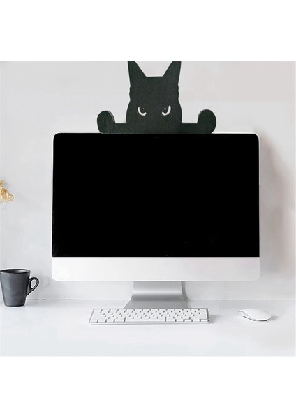 Ahşap Bahçe Sanat Dekoru Bahçe Kedi Heykeli, Kedi Heykeli Dekorasyonu Açık Bahçe Süsleri Siluet Dekor Kedi Hediyeleri Stil 2 (Yurt Dışından) modelleri