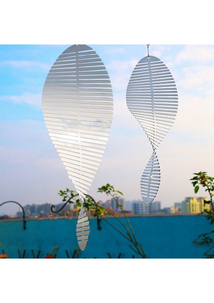 Kinetik Boş Süblimasyon Rüzgar Spinner 3D Spiral Windchime Chime Heykel Asılı Açık Kapalı Bahçe Dekor 10X25 cm (Yurt Dışından) fırsatları