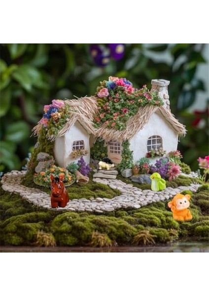 50 Adet Mini Orman Hayvanları Figürleri Reçine Aslan Vahşi Hayvan Minyatür Figürleri Bahçe Yosun Manzarası Için (Yurt Dışından) indirimleri