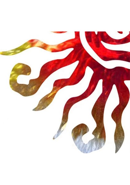 Güneş Tanrısı Metal Duvar Sanatı Iç/dış Mekan Dekoru - 12.2 Inç Mercan Pas Geçirmez Duvar Dekoru Yatak Odası, Bahçe, Veranda ve Çiftlik Evi Için (Yurt Dışından) fiyatları