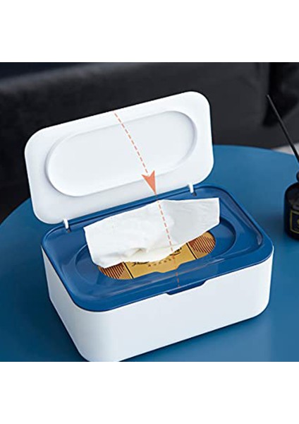 Islak Mendil Dispenseri, Bebek Peçetesi Saklama Kutusu Tutucu Konteyner Ev, Ofis Için Toz Geçirmez Islak Mendil Kutusu (Gri) (Yurt Dışından) fırsatları