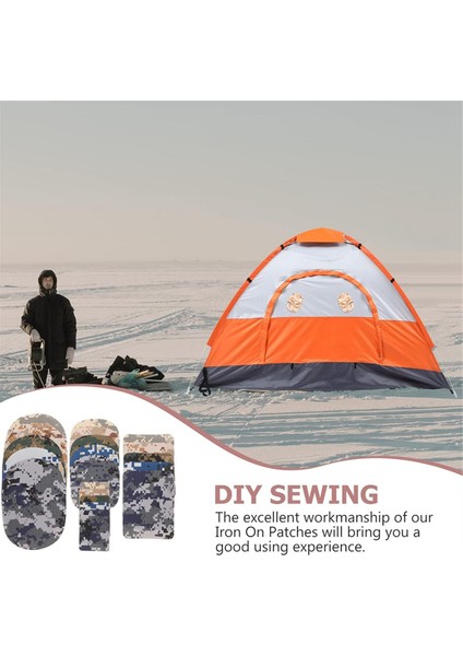 22 Kamuflaj Yamaları Ütüyle Yapıştırılan Yamalar Aplikeler Ceketler Kotlar Şapkalar Çantalar Dekorasyonlar Için Giysi Onarım Yamaları (Yurt Dışından) modelleri