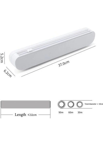 Sabitleme Folyo Streç Film Sarma Makinesi Gıda Sarma Makinesi Kesici Plastik Keskin Kesici Saklama Tutucu Alet Aksesuarları B (Yurt Dışından) fırsatları