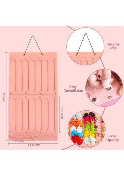 Kızlar Için Yay Tutucu Saç Yayları Saç Tokaları Kafa Bandı Saklama Askısı Saç Yayları Düzenleyici 16 Kurdele Bebek Saç Aksesuarı (Yurt Dışından) fiyatları