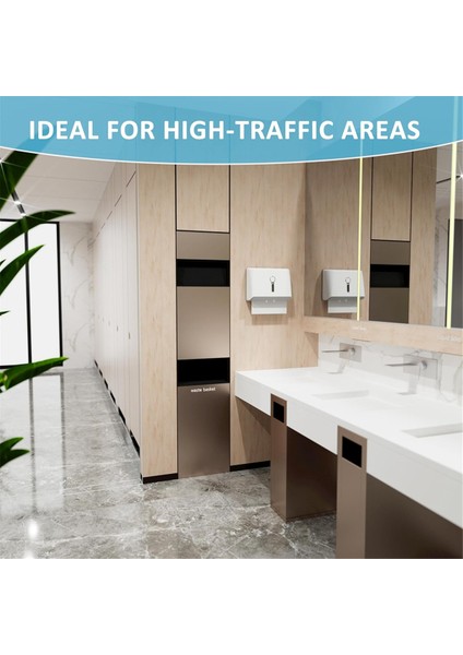 Ticari Kağıt Havlu Dispenseri Duvara Monte Anahtar Paketi ile Delme Veya Vida Gerektirmez Banyo Tuvalet Mutfak Için Kurulum (Yurt Dışından) modelleri