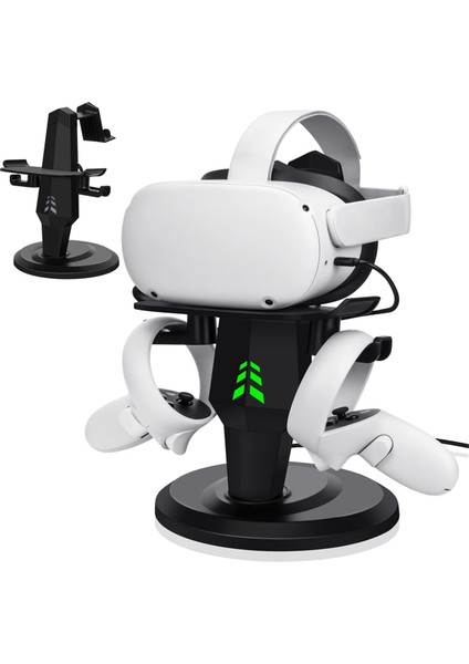 Vr Standı, Başlık Şarj Istasyonu, Meta/oculus Quest 2, Rift/rift S Başlık ve Dokunmatik Kontrol Üniteleri Için Vr Ekran Standı (Yurt Dışından) modelleri