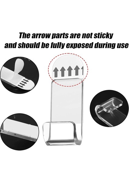 Akrilik Vinil Plak Askı Rafı Duvara Monte 18 Adet Kendinden Yapışkanlı Vinil Plak Duvar Sergileme Rafı Şeffaf Vinil Depolama Rafı (Yurt Dışından) fırsatları