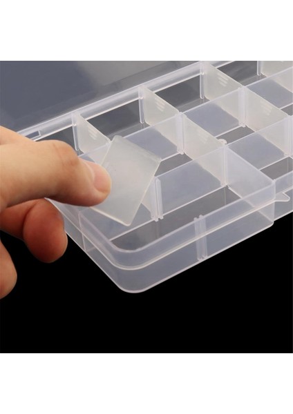 32 Paket 15 Izgara Şeffaf Boncuk Düzenleyici Depolama Plastik Mücevher Kutusu Ayarlanabilir Ayırıcılar Küpe Depolama Kapları (Yurt Dışından) indirimleri