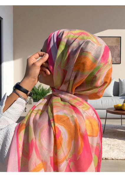 Soft Batik 0343 Fuşya Şal fiyatları