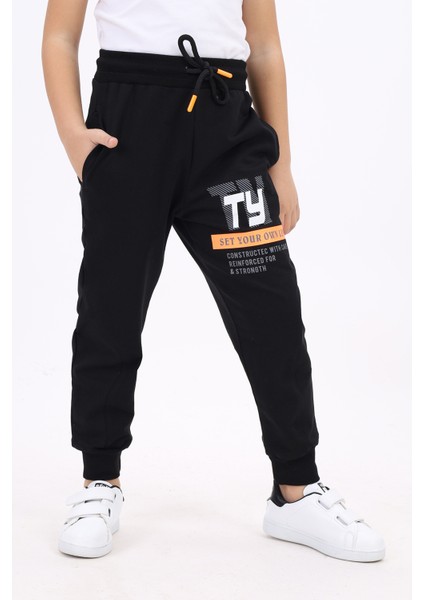 Erkek Çocuk Baskılı Eşofman Alt