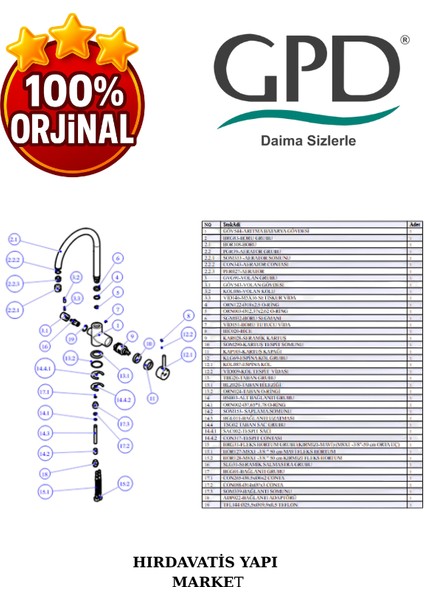 Espina MAR70 Arıtma Çıkışlı Eviye Bataryası indirimleri