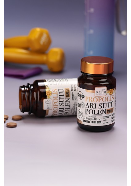 Arı Ekmeği Propolis Emme Tablet 120*500 mg fırsatları