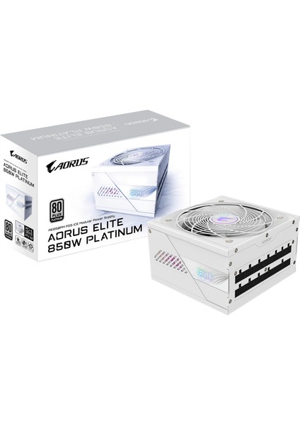 GP-AE850PM Pg5 Ice 850 W 80+ Gold Full Modüler 120MM Fan Power Supply