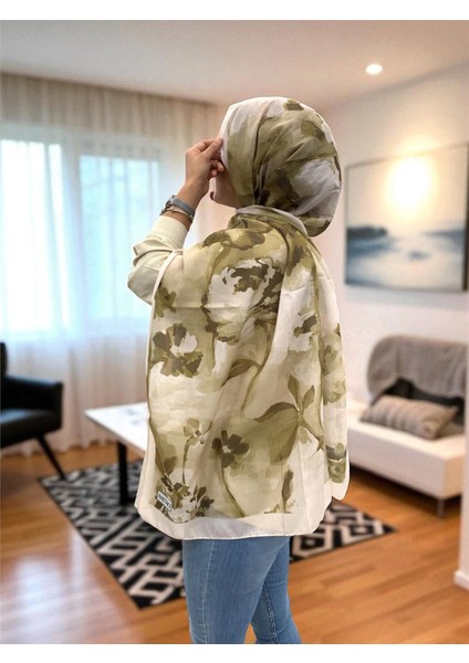 Soft Batik 0347 Ceviz Şal