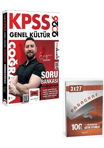 Yargı 2026 Kpss Coğrafya Soru Bankası Çözümlü+Anla Kazan Paragraf