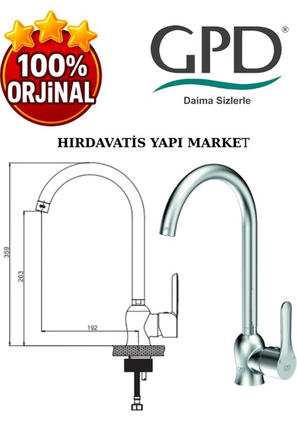 Felis MTE75 Tek Gövde Eviye Bataryası modelleri