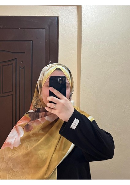 Çiçek Desenli Yazlık Pamuklu Şal Renkli 8