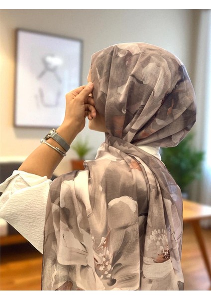 Soft Çiçek 0348 Vizon Şal fiyatları