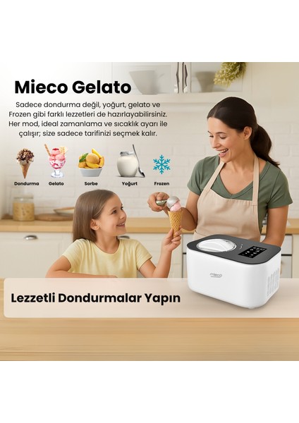 Gelato 4-in-1 Dondurma Makinesi fiyatları