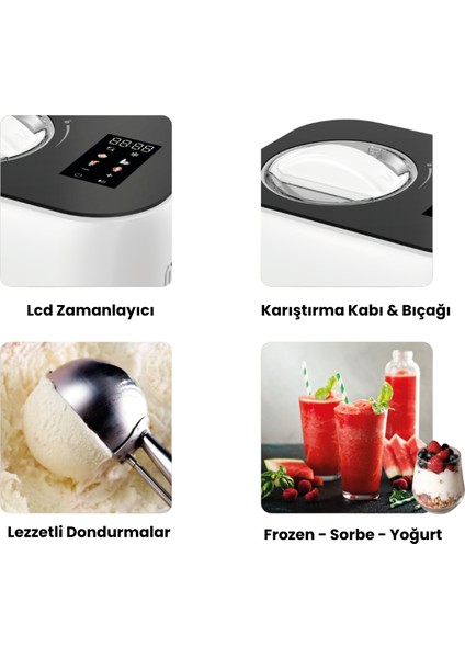 Gelato 4-in-1 Dondurma Makinesi modelleri