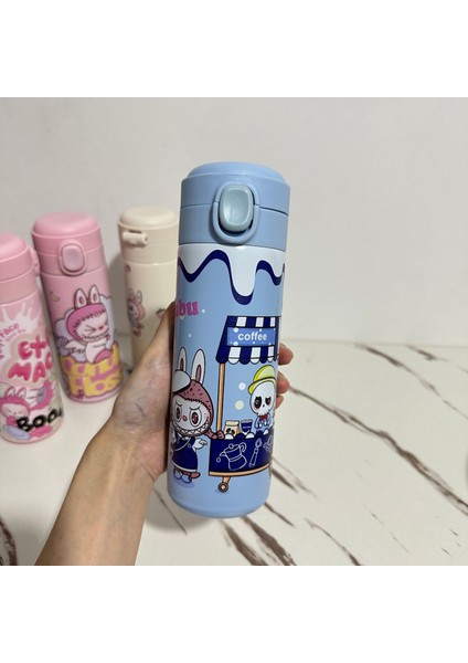 Patlama Labubu Sevimli Karikatür Termos Dak 304 Paslanmaz Çelik (Yurt Dışından)