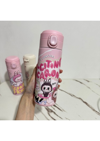 Patlama Labubu Sevimli Karikatür Termos Dak 304 Paslanmaz Çelik (Yurt Dışından)