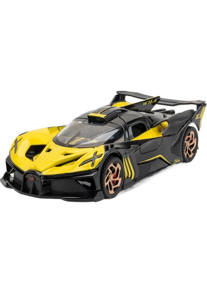 1 Ila 32 Bugatti Ateş Meteor Alaşımlı Spor Araba Modeli (Yurt Dışından)