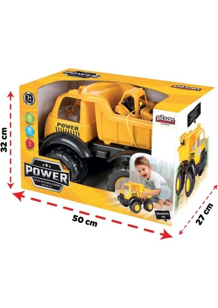 Nessiworld 06518 Power Iş Makineli Kamyon S172117231 indirimleri