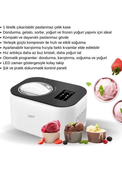 Gelato 4-in-1 Dondurma Makinesi fırsatları