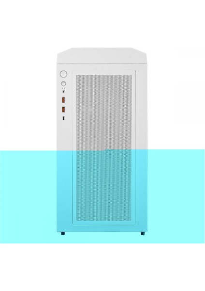 Unıface 4x Rgb Fan CGR-5C78W-RGB Mid-Tower Temperli Cam Beyaz Gaming (Oyuncu) Kasa indirimleri