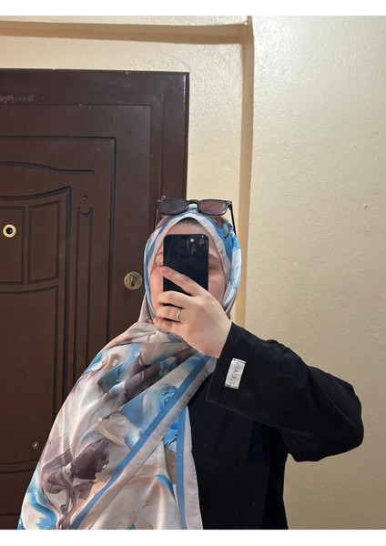 Çiçek Desenli Yazlık Pamuklu Şal Renkli 10