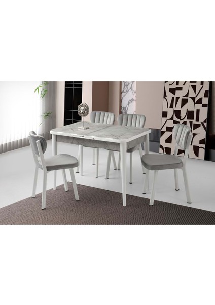 Lagina Mobilgen Esinti Sandalye 120+30 Kelebek Kütük Hg Açılabilir Masa Takımı