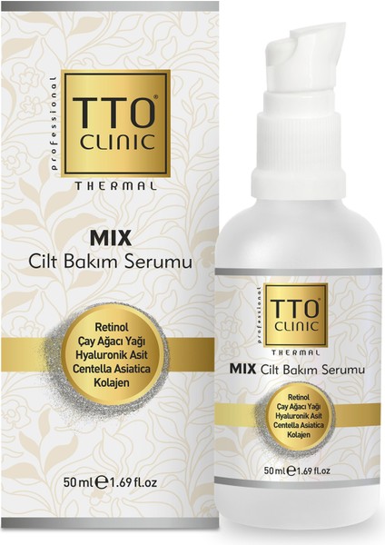 Clinic Mix Cilt Bakım Serumu - Jumbo Boy 50 ml