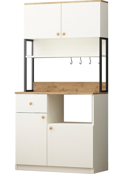 Vista 4 Kapaklı Çok Amaçlı Kahve Köşesi Dolabı Aytaşı modelleri