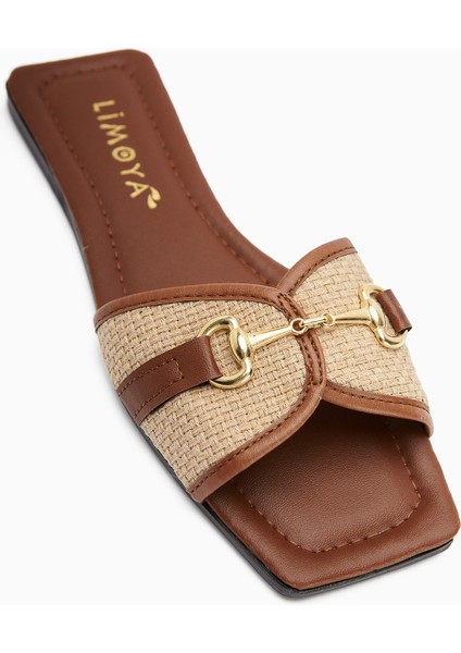 Elanor Taba Tokalı Düz Tabanlı Kadın Terlik indirimleri