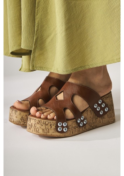 Freya Taba Vida Detaylı Kadın Terlik fiyatları