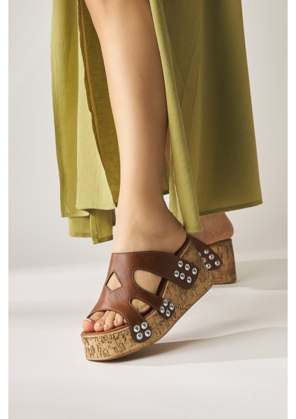 Freya Taba Vida Detaylı Kadın Terlik modelleri