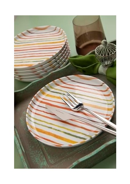 Porselen Moderna 6 Kişilik 19 cm Pasta Takımı Barcod fiyatları