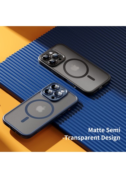iPhone 16 Pro Max Anti-Drop Lens Korumalı Magsafe Kılıf modelleri