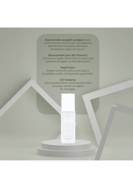 Turn Over İntensive Serum Niacinamide ve Peptid Yenileyici Serum Kore 40ml modelleri